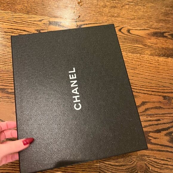 new chanel black sandal box - Picture 1 of 3